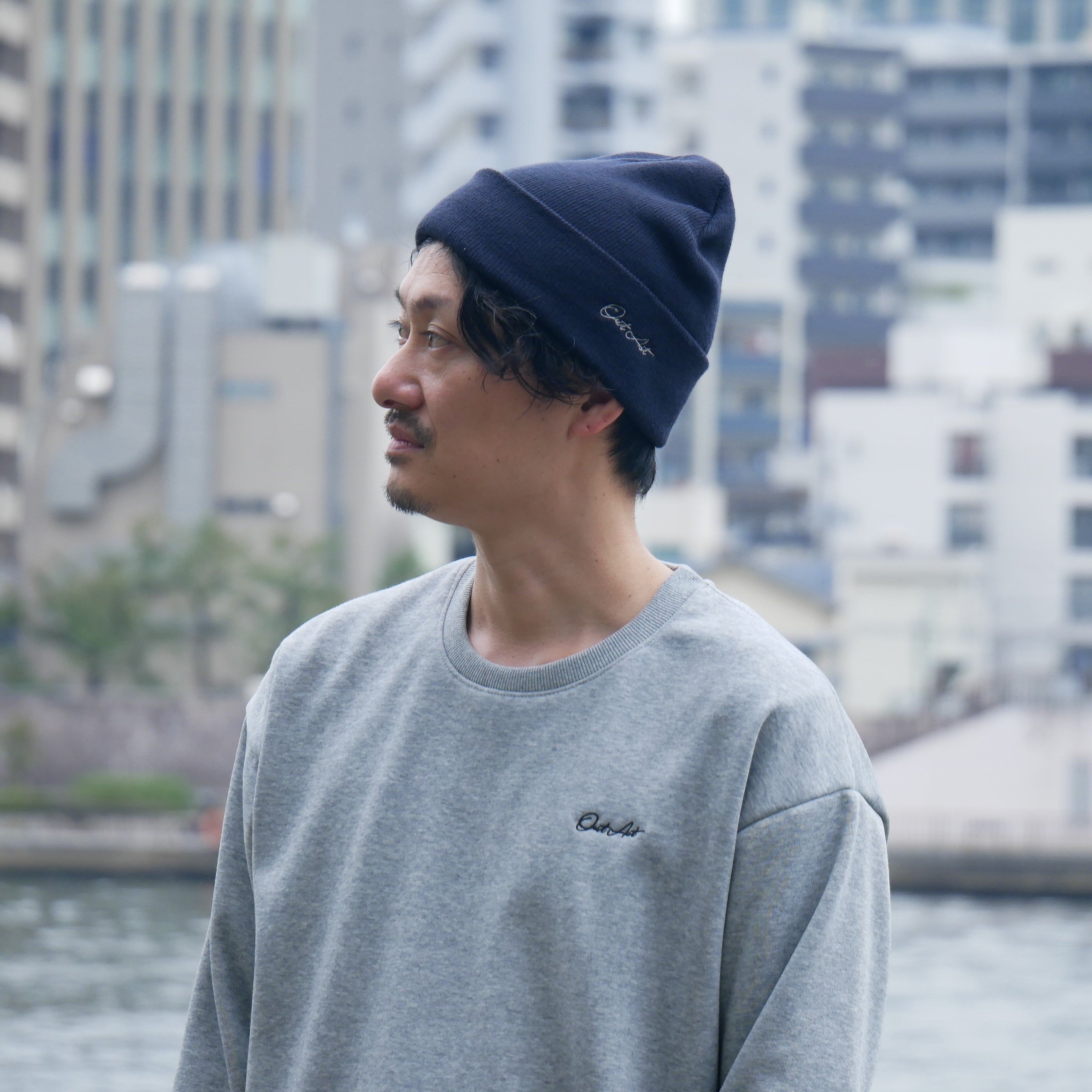 REASON × Cheech & Chong ニットキャップ ニット帽 ビーニー